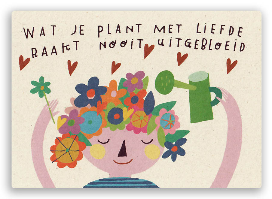 Plant met liefde